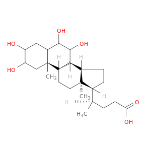 2,3,6,7-TETRAHYDROXYCHOLANOIC ACID