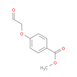 Benzoic acid, 4-(2-oxoethoxy)-, methyl ester