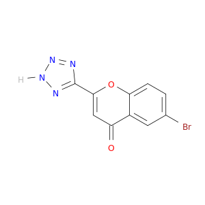 6-bromo-2-(2h-tetrazol-5-yl)-4h-chromen-4-one