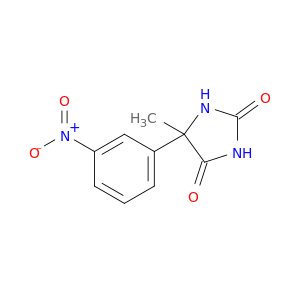 5-Methyl-5-(3-nitrophenyl)imidazolidine-2,4-dione