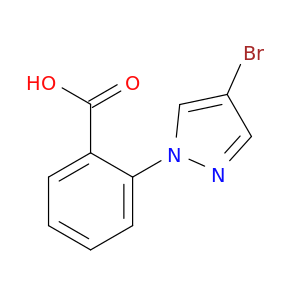 2-(4-bromo-1H-pyrazol-1-yl)benzoic acid