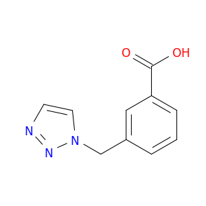 3-[(1H-1,2,3-Triazol-1-yl)methyl]benzoic acid