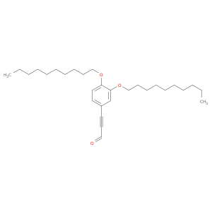 2-Propynal, 3-[3,4-bis(decyloxy)phenyl]-