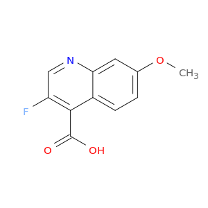 4-Quinolinecarboxylic acid, 3-fluoro-7-methoxy-