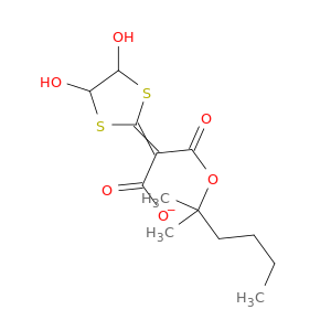 Propanedioic acid, (4,5-dihydroxy-1,3-dithiolan-2-ylidene)-, butyl1-methylethyl ester
