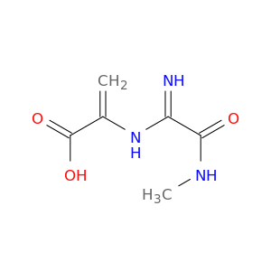 2-Propenoic acid, [[1-imino-2-(methylamino)-2-oxoethyl]amino]-
