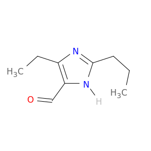 1H-Imidazole-4-carboxaldehyde, 5-ethyl-2-propyl-