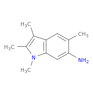 1H-Indol-6-amine, 1,2,3,5-tetramethyl-