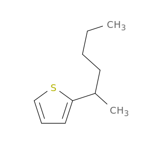 Thiophene, 2-(1-methylpentyl)-
