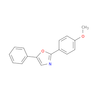 Oxazole, 2-(4-methoxyphenyl)-5-phenyl-