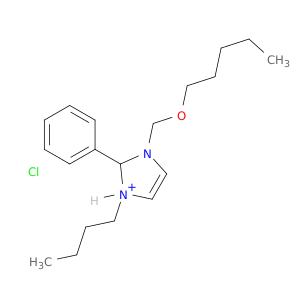 1H-Imidazolium, 1-butyl-3-[(pentyloxy)methyl]-2-phenyl-, chloride