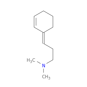 1-Propanamine, 3-(2-cyclohexen-1-ylidene)-N,N-dimethyl-, (E)-