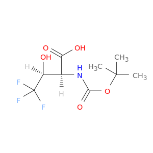L-Threonine, N-[(1,1-dimethylethoxy)carbonyl]-4,4,4-trifluoro-