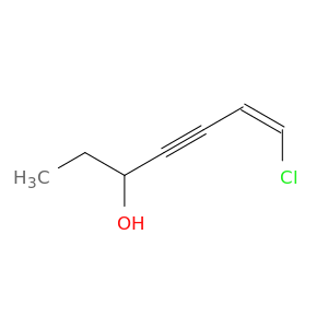 6-Hepten-4-yn-3-ol, 7-chloro-, (Z)-