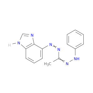 1H-Benzimidazole, 4-[[1-(phenylhydrazono)ethyl]azo]-