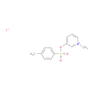Pyridinium, 1-methyl-3-[[(4-methylphenyl)sulfonyl]oxy]-, iodide