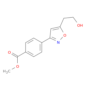 Benzoic acid, 4-[5-(2-hydroxyethyl)-3-isoxazolyl]-, methyl ester