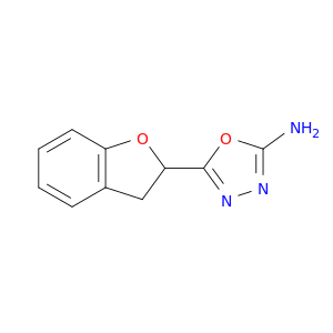 5-(2,3-Dihydro-1-benzofuran-2-yl)-1,3,4-oxadiazol-2-amine