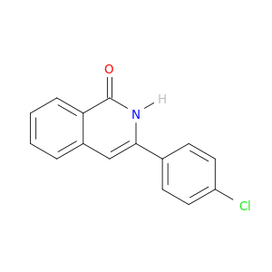 1(2H)-Isoquinolinone, 3-(4-chlorophenyl)-