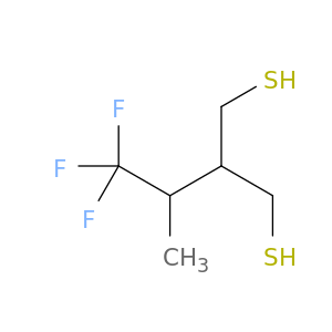 1,3-Propanedithiol, 2-(2,2,2-trifluoro-1-methylethyl)-