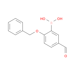 2-Benzyloxy-5-formylphenylboronic acid