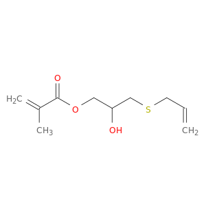 2-Propenoic acid, 2-methyl-, 2-hydroxy-3-(2-propenylthio)propyl ester