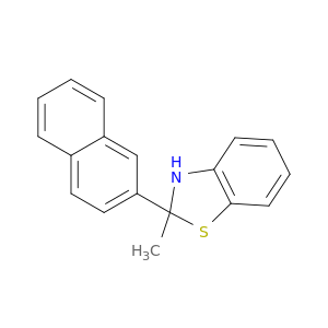 Benzothiazole, 2,3-dihydro-2-methyl-2-(2-naphthalenyl)-