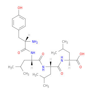 L-Leucine, L-tyrosyl-L-leucyl-L-leucyl-