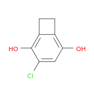 Bicyclo[4.2.0]octa-1,3,5-triene-2,5-diol, 3-chloro-
