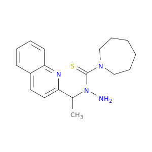 N-(1-(QUINOLIN-2-YL)ETHYL)AZEPANE-1-CARBOTHIOHYDRAZIDE
