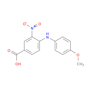 4-(4-甲氧基苯胺)-3-硝基苯甲酸