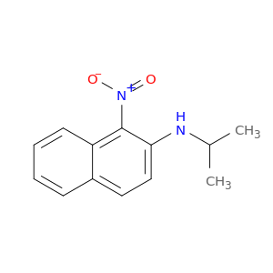 2-Naphthalenamine, N-(1-methylethyl)-1-nitro-