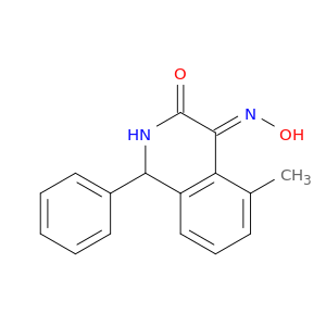 3,4-Isoquinolinedione, 1,2-dihydro-5-methyl-1-phenyl-, 4-oxime, (E)-