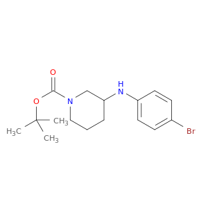 1,1-二甲基乙基3-[(4-溴苯基)氨基]-1-哌啶羧酸甲酯
