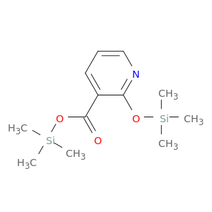 3-Pyridinecarboxylic acid, 2-[(trimethylsilyl)oxy]-, trimethylsilyl ester