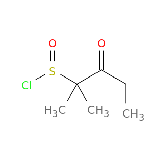 2-Pentanesulfinyl chloride, 2-methyl-3-oxo-