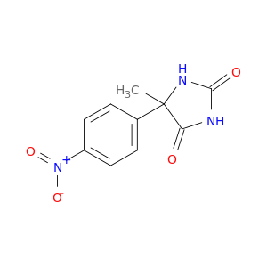 5-甲基-5-(4-硝基苯基)-咪唑烷-2,4-二酮
