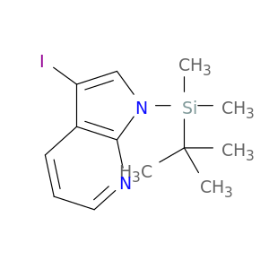 1-[(1,1-二甲基乙基)二甲基硅酯]-3-碘-1H-吡咯并[2,3-B]吡啶