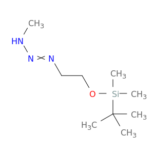 1-Triazene, 1-[2-[[(1,1-dimethylethyl)dimethylsilyl]oxy]ethyl]-3-methyl-