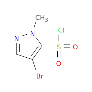 4-Bromo-1-methyl-1H-pyrazole-5-sulfonyl chloride