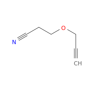 Propanenitrile,3-(2-propyn-1-yloxy)-