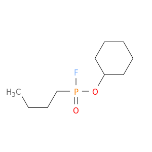 Phosphonofluoridic acid, butyl-, cyclohexyl ester