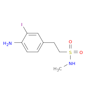 2-(4-氨基-3-碘苯基)-N-甲基乙磺酰胺