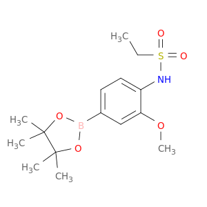 3-甲氧基-4-乙基磺酰氨基苯硼酸频哪醇酯