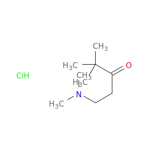 3-戊酮,1-(二甲基氨基)-4,4-二甲基-,盐酸盐(1：1)
