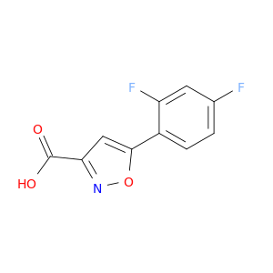 5-(2,4-二氟苯基)异噁唑-3-甲酸
