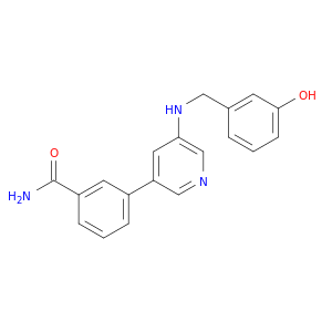 Benzamide, 3-[5-[[(3-hydroxyphenyl)methyl]amino]-3-pyridinyl]-
