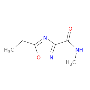 1,2,4-Oxadiazole-3-carboxamide, 5-ethyl-N-methyl-