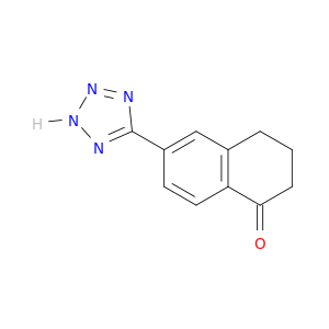 1(2H)-Naphthalenone, 3,4-dihydro-6-(2H-tetrazol-5-yl)-