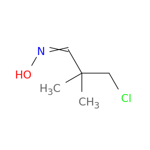 Propanal, 3-chloro-2,2-dimethyl-, oxime